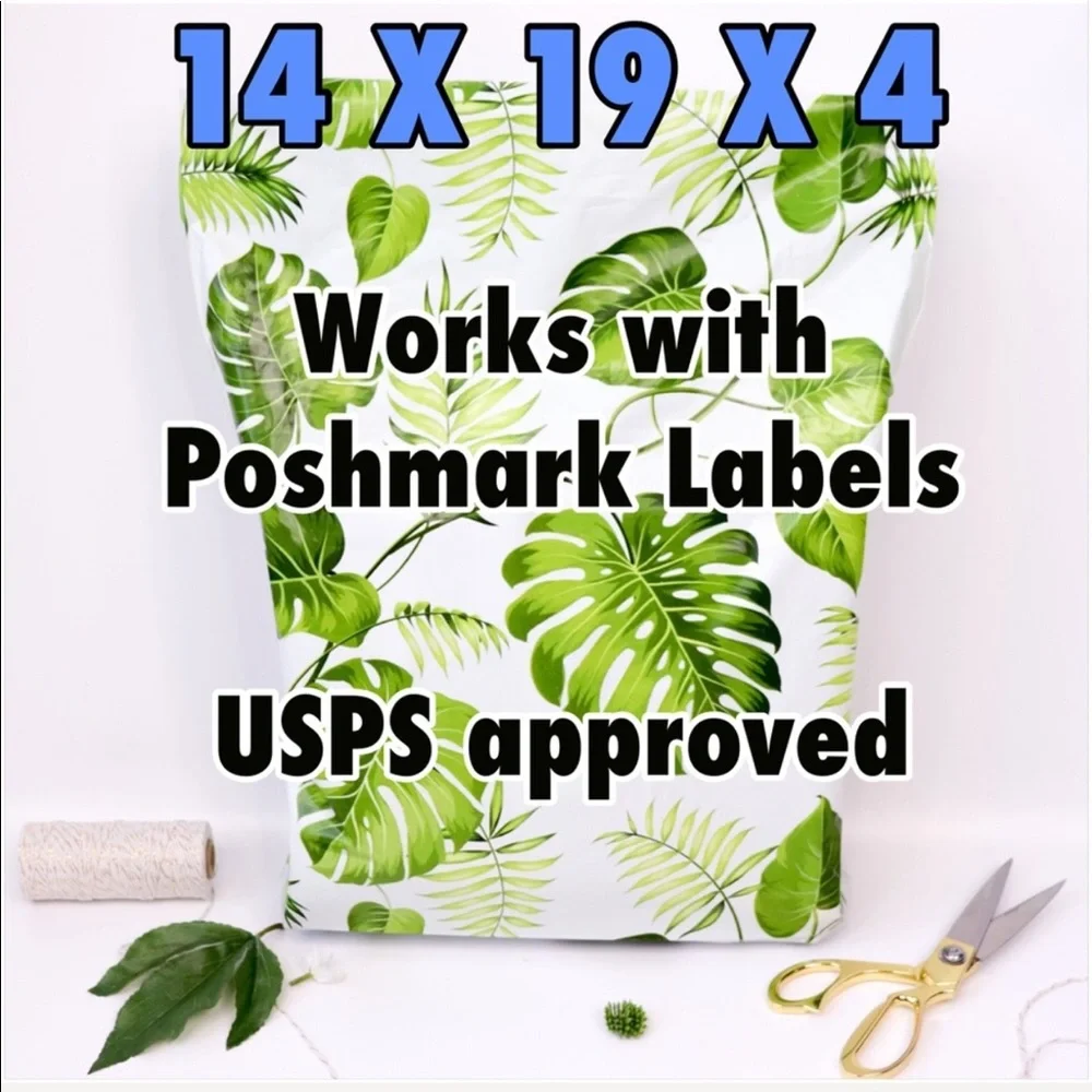 20 14X19X4 Poly Mailers Flat Bottom Shipping Envelopes PRICE FIRM - Picture 5 of 10